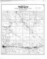 Tiffany Township, Downing, Haystown, Barker, Dunn County 1888